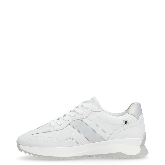 Женские кроссовки RIEKER белые, артикул W1301-80