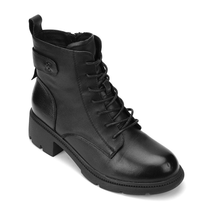 Женские ботинки basic FEDERICA RODARI черные, артикул 42E-Q921-1A