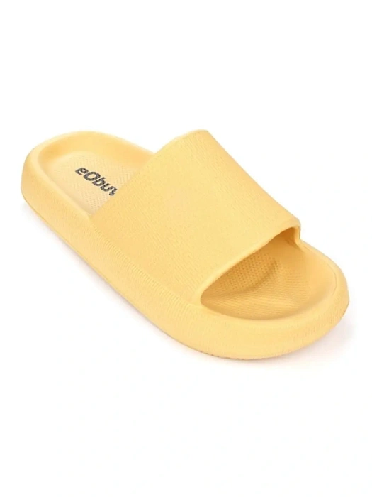 Женские сабо eObuv желтые, артикул 837375/01-07EB
