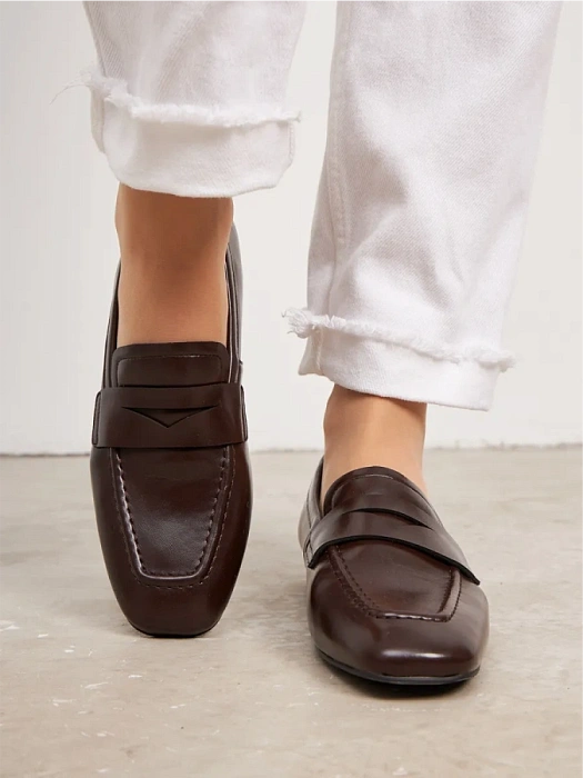 Женские туфли FEDERICA RODARI коричневые, артикул 4E-5136-202B-25W