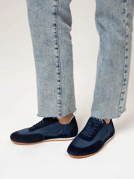 Женские кроссовки SOFIA-ALEXANDRA синие, артикул LT191-2-1-B