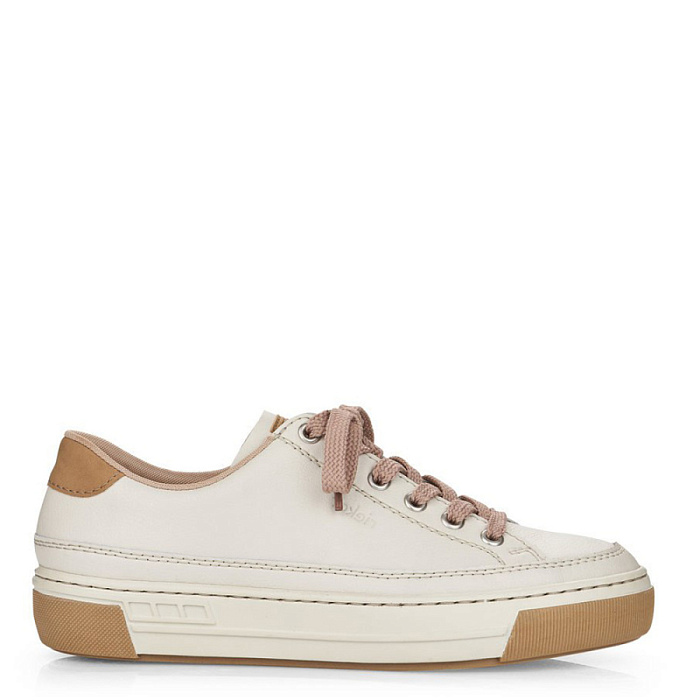 Женские кеды RIEKER бежевые, артикул L8847-81