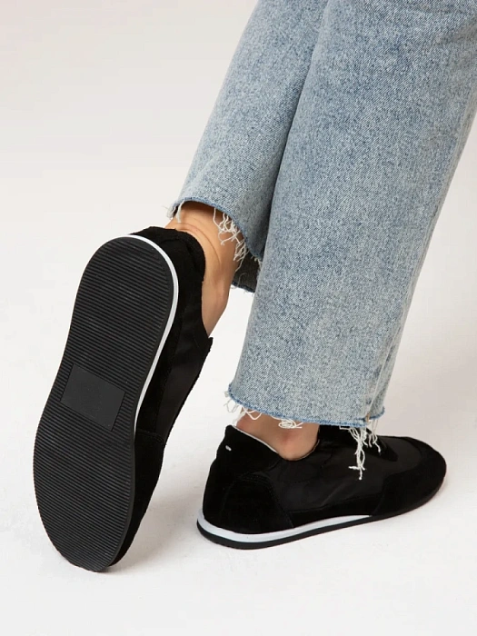 Женские кроссовки SOFIA-ALEXANDRA черные, артикул LT191-2-W