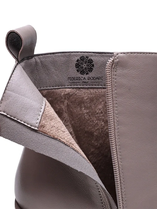 Женские ботильоны FEDERICA RODARI серые, артикул 15EOB-A3726L-2-2