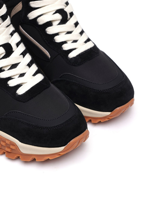 Женские кроссовки Donna Daniella  черные, артикул 42-DBE14-13-101