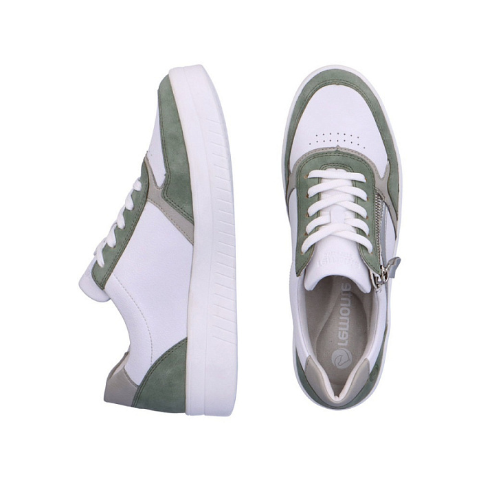 Женские кеды REMONTE белые, артикул D0J01-80