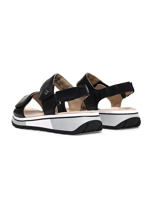 Женские сандалии CAPRICE черные, артикул 9-28705-42-040