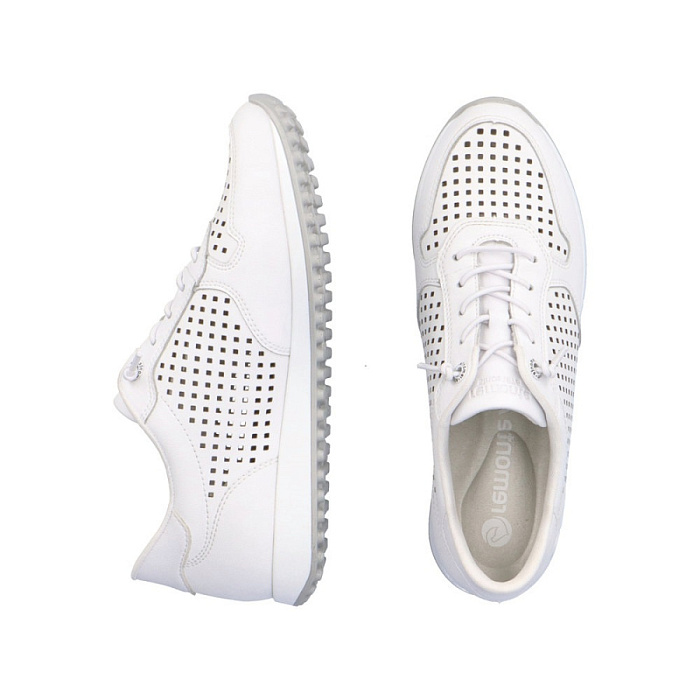 Женские кроссовки REMONTE белые, артикул D3103-81