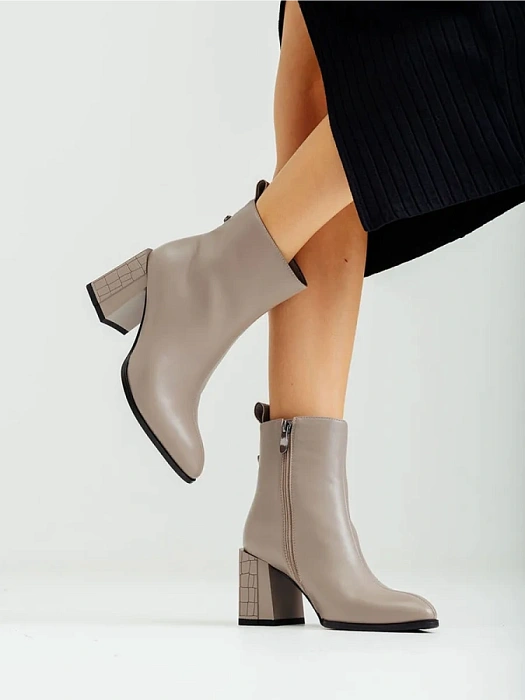 Женские ботильоны FEDERICA RODARI серые, артикул 15EOB-A3726L-2-2