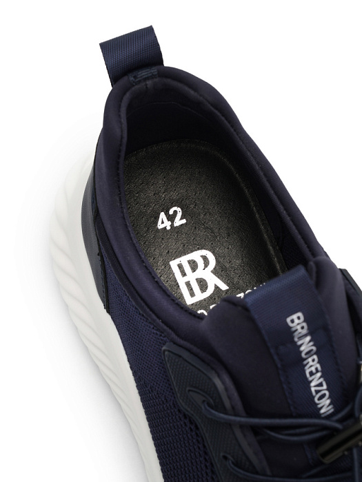 Мужские кроссовки BRUNO RENZONI  синие, артикул HS10582-5