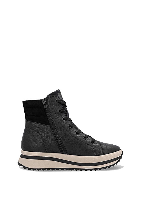 Женские ботинки RIEKER черные, артикул W3870-00