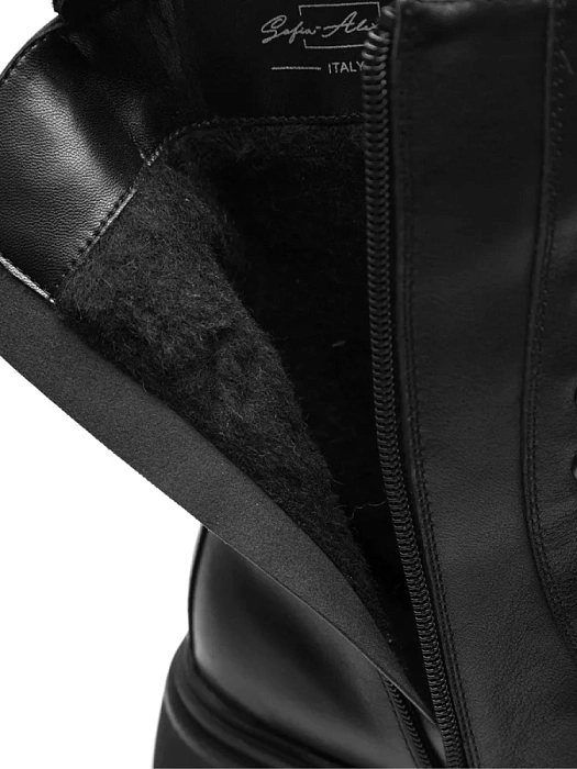 Женские берцы SOFIA-ALEXANDRA черные, артикул 38E-HF788-B