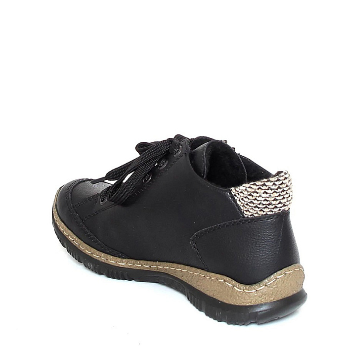 Женские кроссовки RIEKER черные, артикул N3211-00