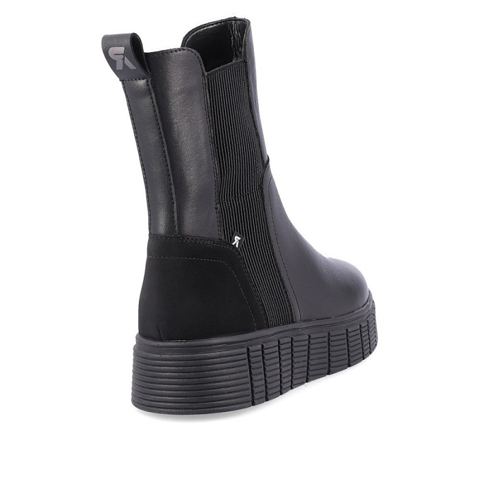 Женские ботинки basic RIEKER черные, артикул W1062-00