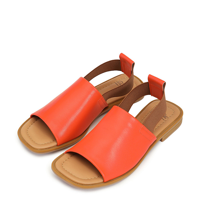 Женские босоножки  Donna Daniella  оранжевые, артикул 51-BKO1-2-113