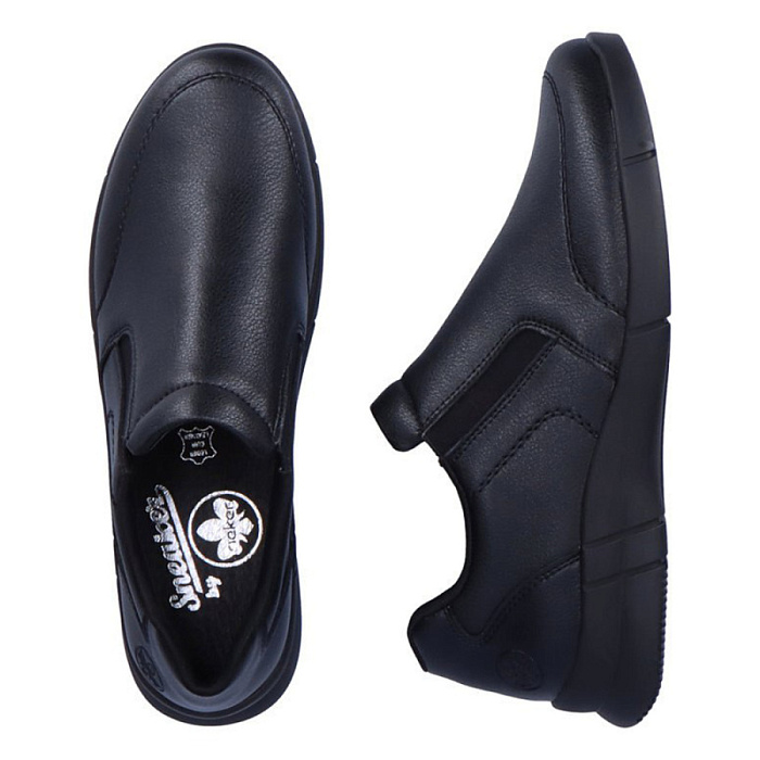 Женские туфли basic RIEKER черные, артикул N2154-00