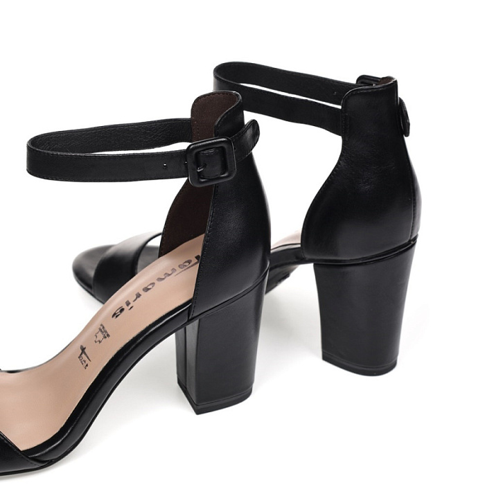 Женские туфли откр. basic TAMARIS черные, артикул 1-28326-42-001