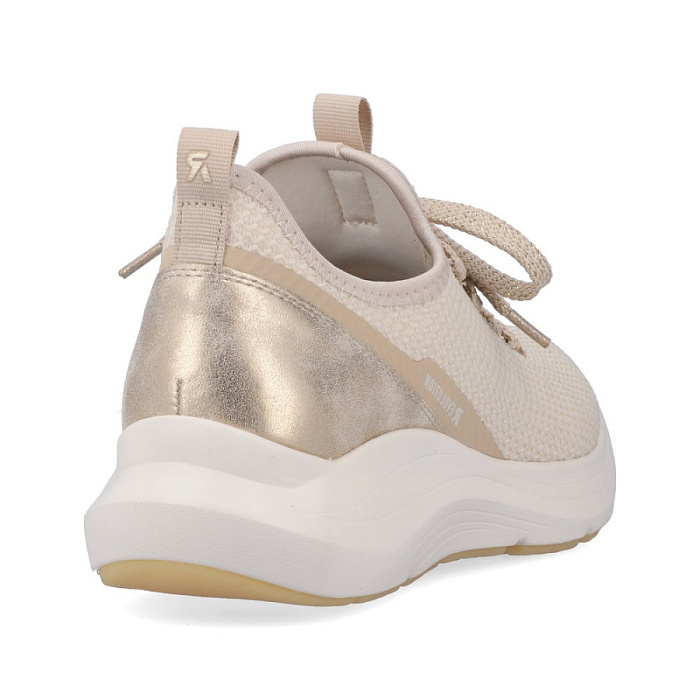 Женские кроссовки RIEKER бежевые, артикул 42109-60