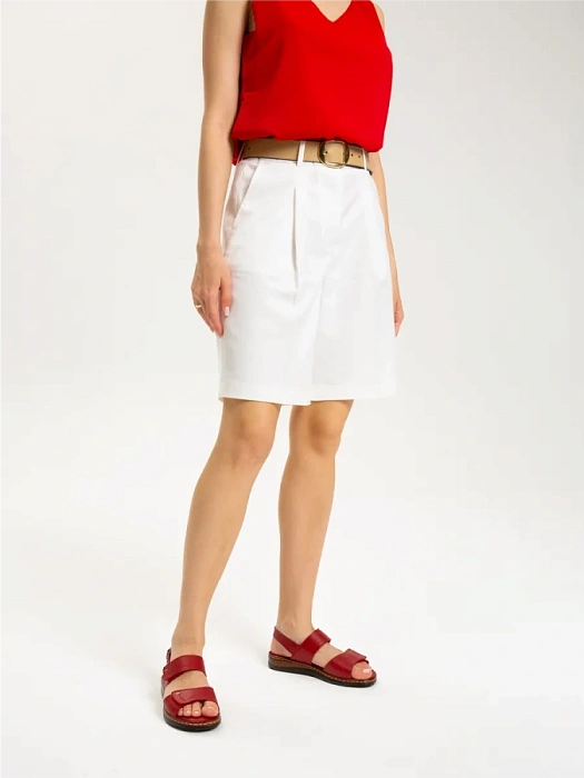 Женские босоножки  eObuv красные, артикул D24YS-1295