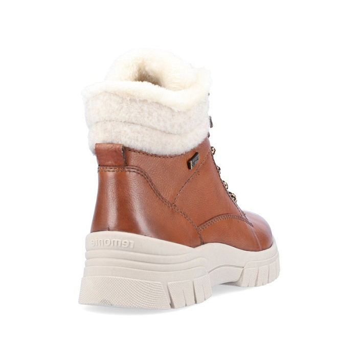 Женские ботинки basic REMONTE коричневые, артикул D0E71-24