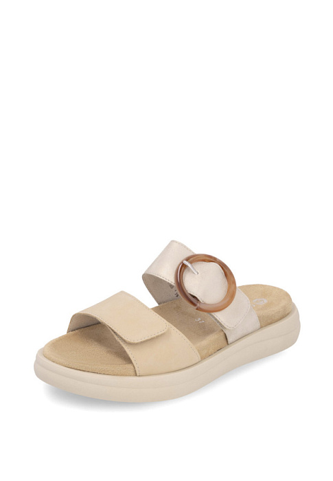 Женские сабо REMONTE бежевые, артикул D2N51-20