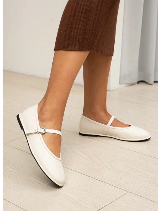 Женские туфли FEDERICA RODARI бежевые, артикул 43E-S1684-Z37988-9