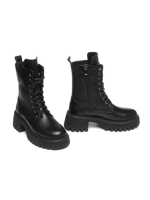 Женские берцы eObuv черные, артикул EO-Q-47-24-1/black