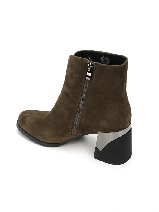 Женские ботильоны FEDERICA RODARI хаки, артикул 38E-Z01-A1