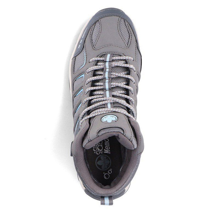 Женские ботинки basic RIEKER серые, артикул X8820-42