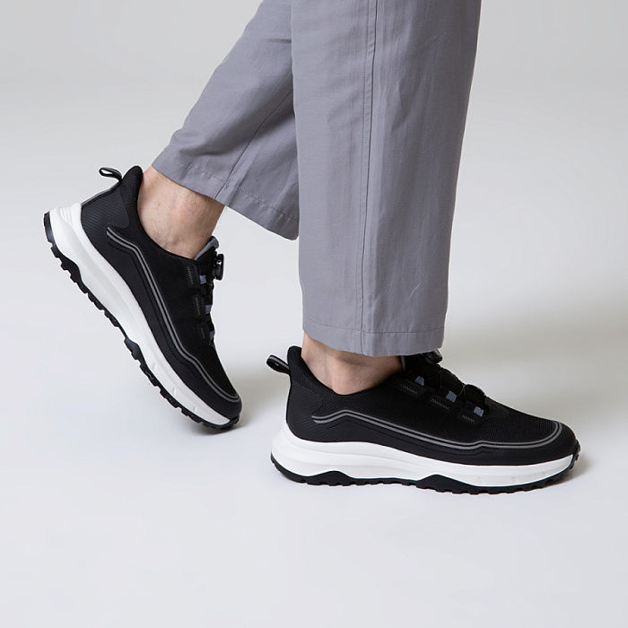 Мужские кроссовки BRUNO RENZONI  черные, артикул DQ81521-1