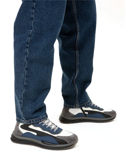 Мужские ботинки BRUNO RENZONI  серые, артикул BR19469-MN/10