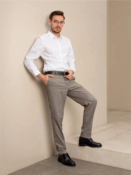 Мужские туфли BRUNO RENZONI  черные, артикул A003-2