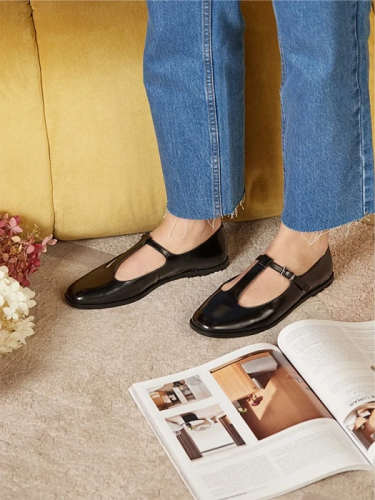 Женские туфли SOFIA-ALEXANDRA черные, артикул 38E-B149-25W