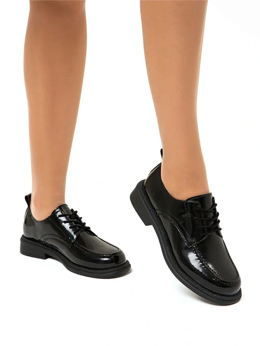 Женские туфли SOFIA-ALEXANDRA черные, артикул 17E-ZH705-CT5-2