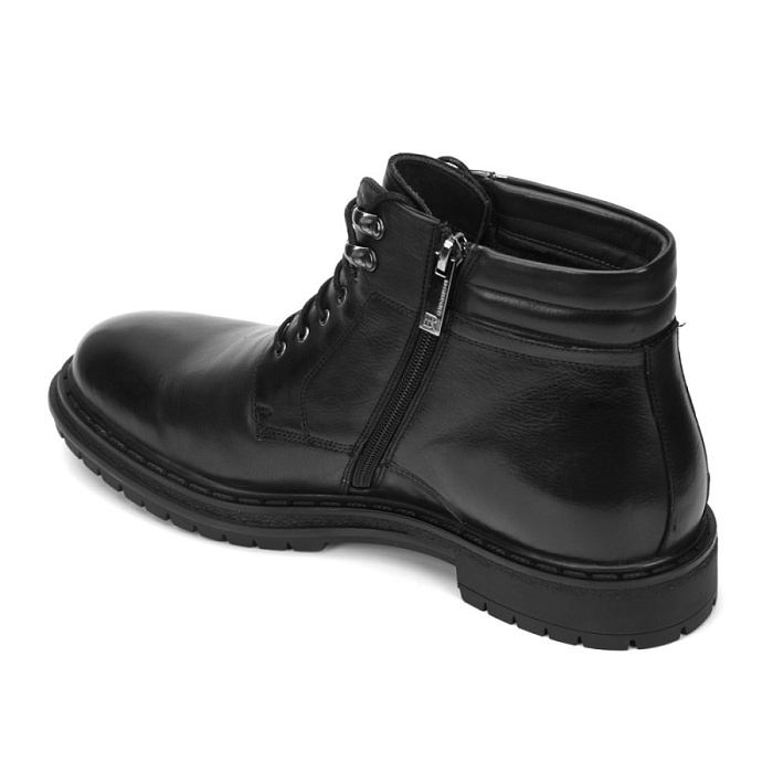 Мужские ботинки basic BRUNO RENZONI  черные, артикул 5509X-900A-R