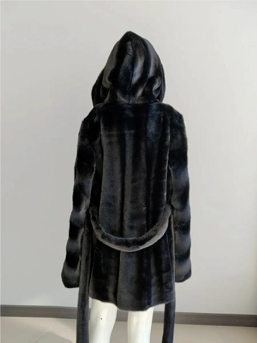 Шуба Donna Daniella , артикул 3-bonita_black