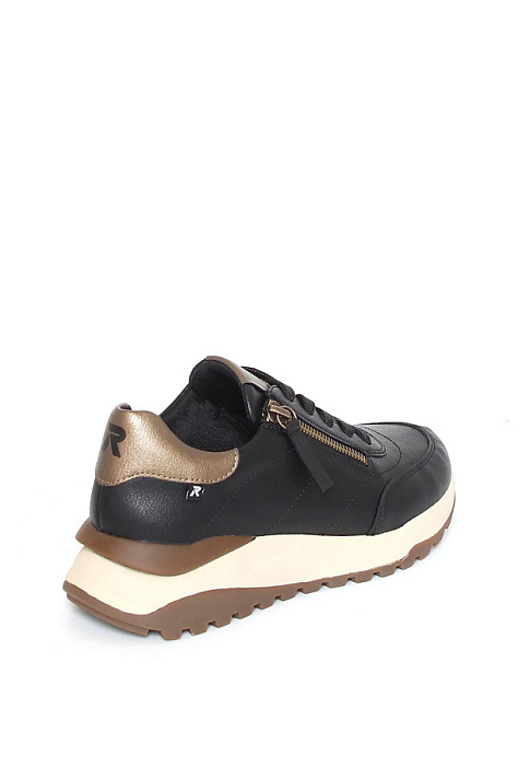 Женские кроссовки RIEKER черные, артикул W2505-00