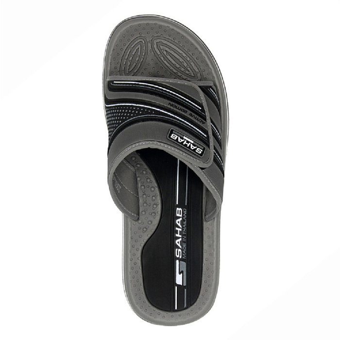 Мужские слайдеры SAHAB серые, артикул S501MK