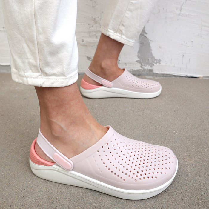 Женские сабо eObuv розовые, артикул 437311/01-02EB