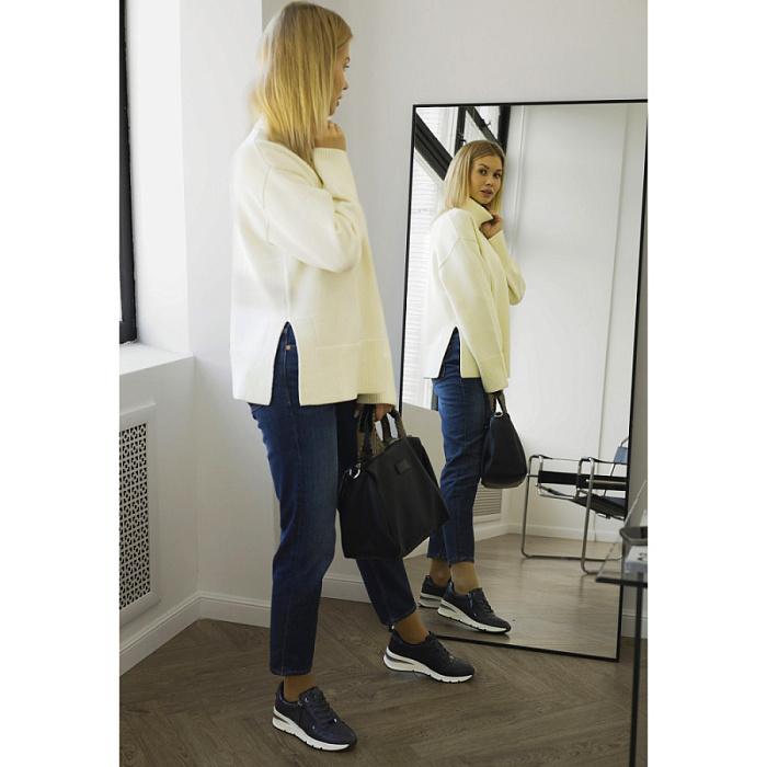 Женские кроссовки TAMARIS синие, артикул 1-23702-41-890