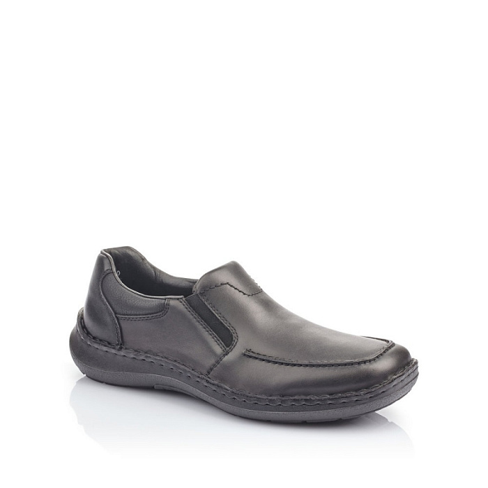 Мужские туфли basic RIEKER черные, артикул 03064-01