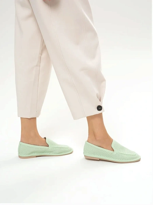 Женские туфли SOFIA-ALEXANDRA зеленые, артикул SA16794-WB/8-1