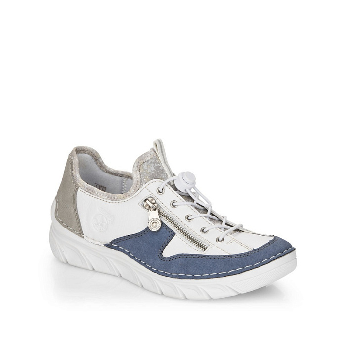 Женские кроссовки RIEKER комбинированные, артикул 55064-80