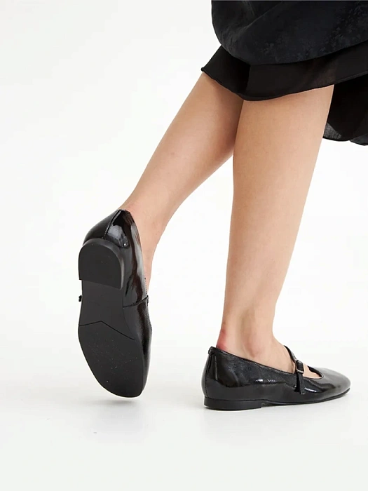 Женские мери джейн SOFIA-ALEXANDRA черные, артикул 38E-HF1011-A