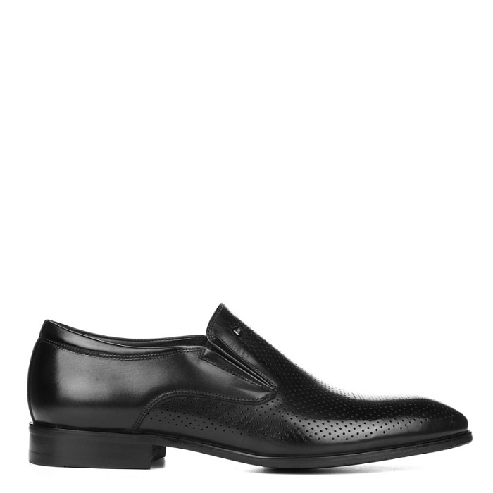 Мужские туфли basic BRUNO RENZONI  черные, артикул 5281B-790A