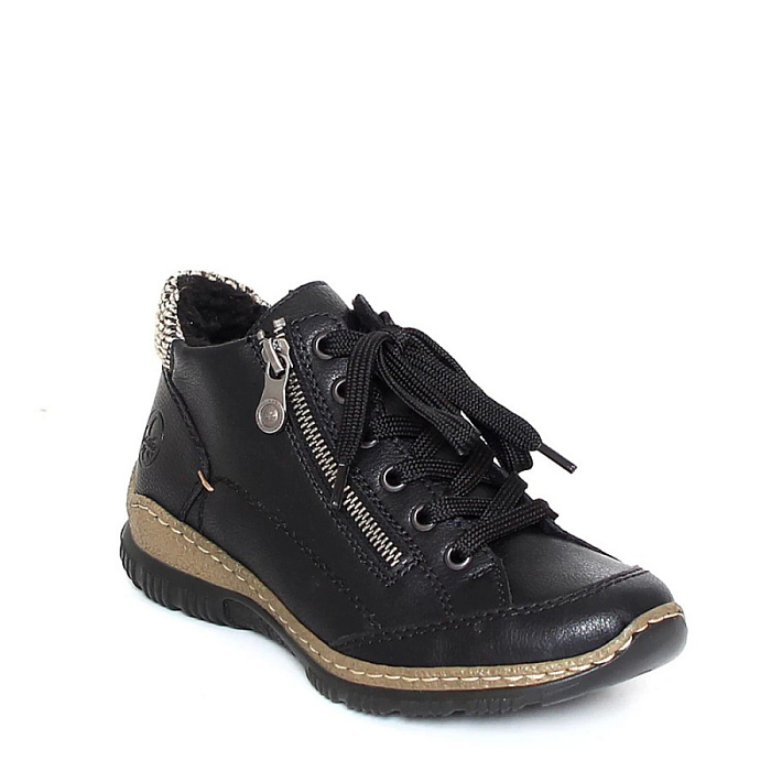 Женские кроссовки RIEKER черные, артикул N3211-00