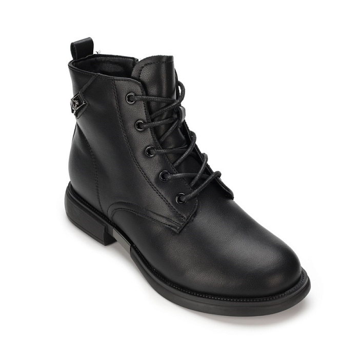 Женские ботинки basic FEDERICA RODARI черные, артикул 42E-H505-1A