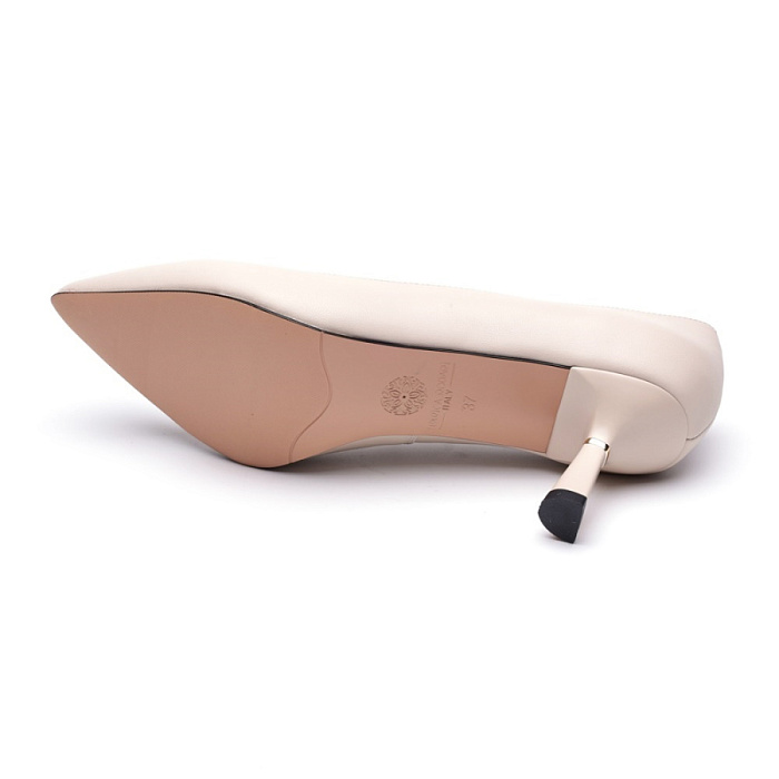 Женские туфли лодочки basic FEDERICA RODARI бежевые, артикул 19E-A1232-635-C213