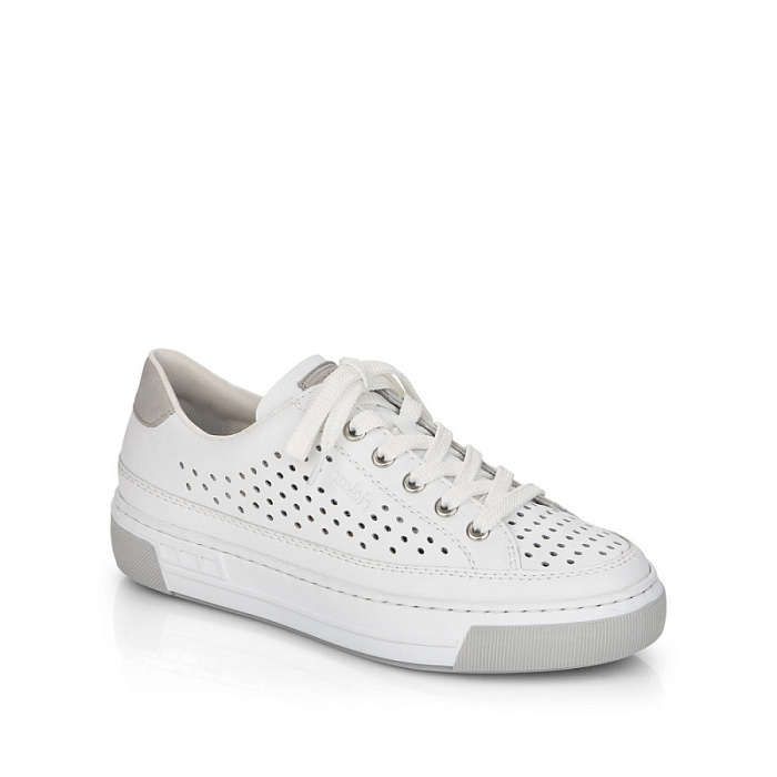 Женские кеды RIEKER белые, артикул L8849-80