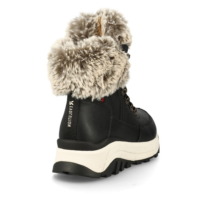 Женские ботинки basic RIEKER черные, артикул W0063-00